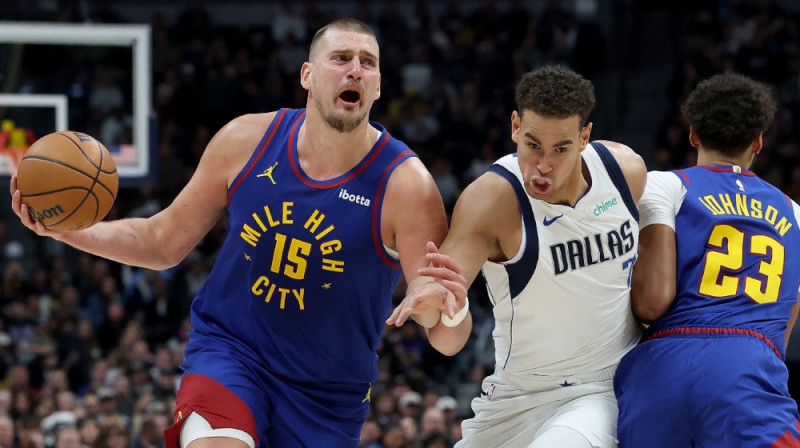 Nikola Jokičs. Foto: Getty Images via AFP/Scanpix