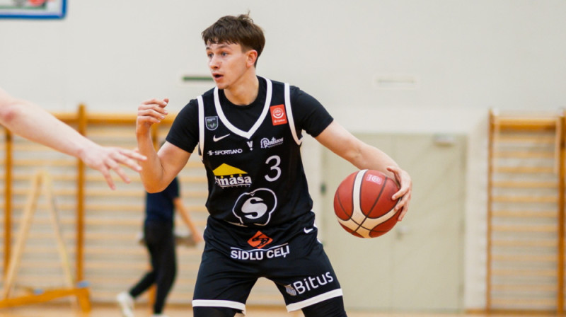Dominiks Steņonis. Foto: Māris Greidāns/LU
