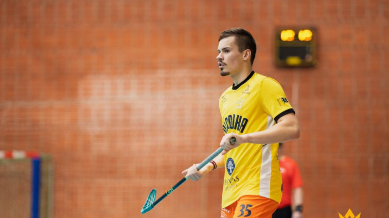 Roberts Trofimenko Valmierā atzīmējās ar trim vārtu guvumiem, foto: Māris Greidāns, FS Masters