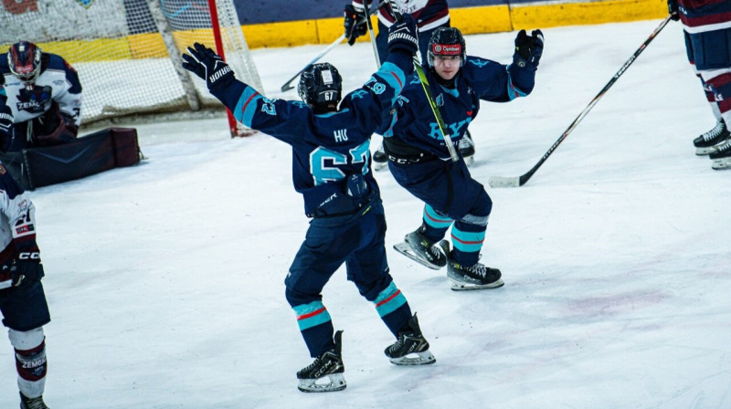 Kijivas "Capitals" hokejisti. Foto: Alex Puškins/HC Kyiv Capitals