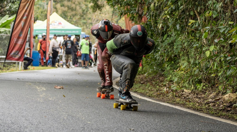Gailītis ceturtdaļfināla braucienā pret Aleksi Rosu. Foto:JCJ Photos.