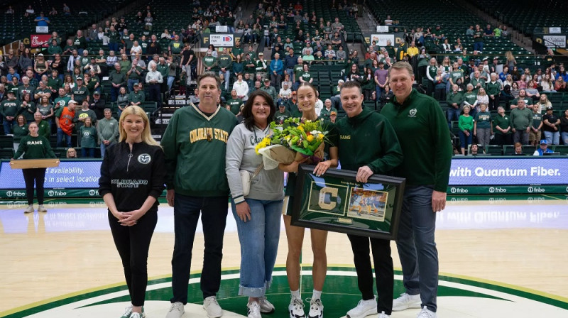Marta Leimane Absolventu dienā 2026. gada 28. februārī. Foto: Colorado State