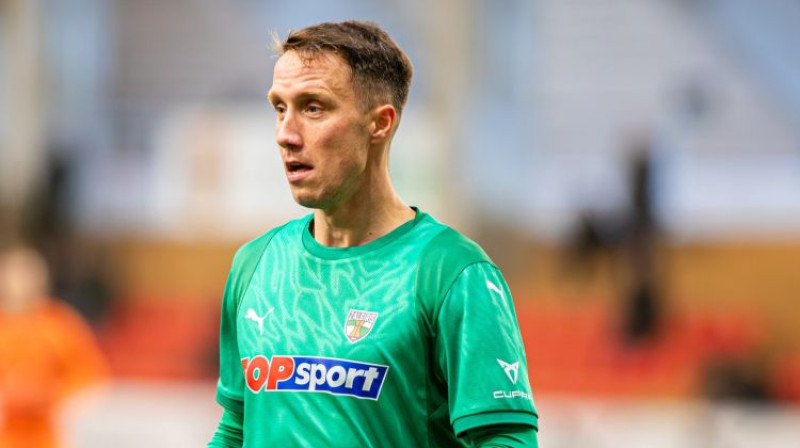 Dāvis Ikaunieks. Foto: FK Kauno Žalgiris