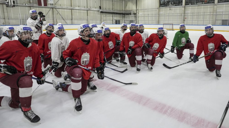 Latvijas U18 izlases hokejisti