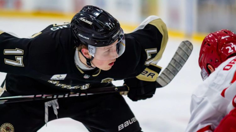 Rūdolfs Bērzkalns. Foto: Muskegon Lumberjacks