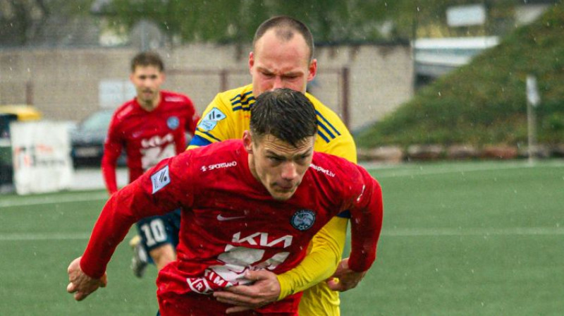 Rihards Bečers un Eduards Emsis. Foto: Ruslans Antropovs