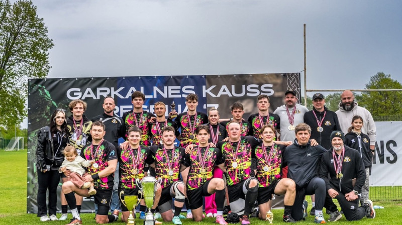 "Garkalnes kausa" ieguvēji RK "Livonia". Foto: Ģirts Kehris.