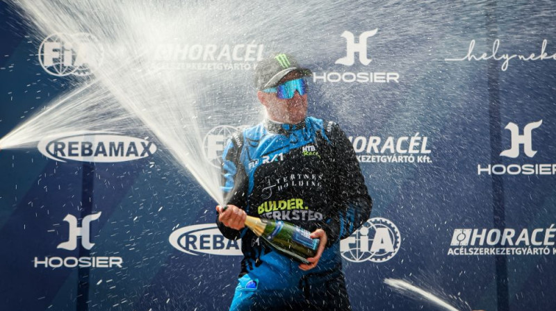 Andreass Bakerūds. Foto: FIA Rallycross
