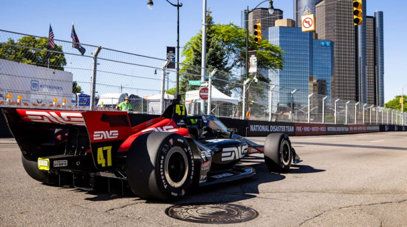 Miks Šūmahers. Foto: indycar.com