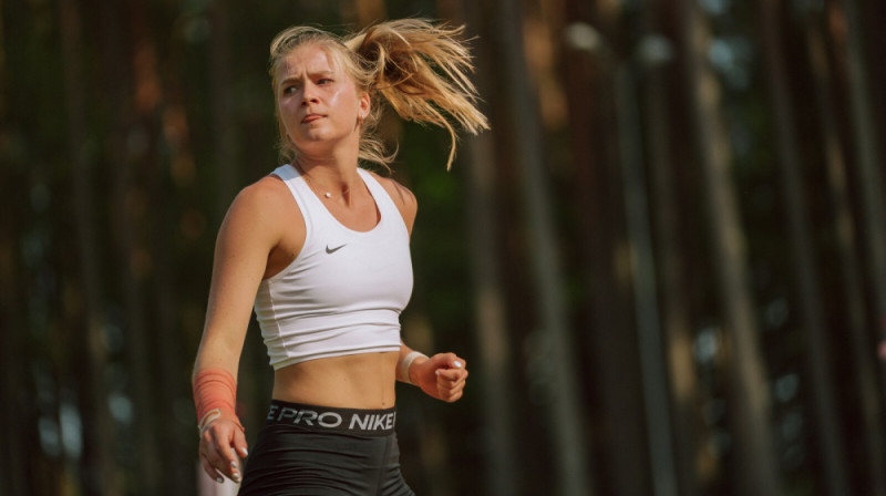 Kristīne Blaževica. Foto: Guntis Bērziņš