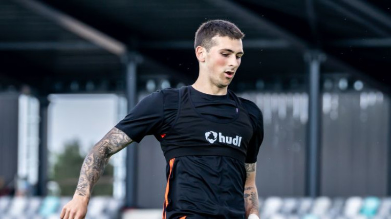 Deniss Meļņiks. Foto: LFF