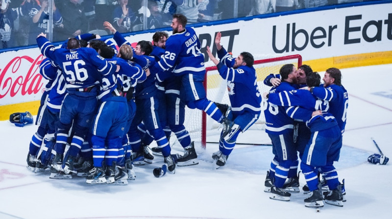 Toronto "Marlies" hokejisti. Foto: AP/Scanpix