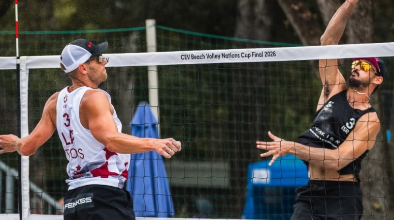 Edgars Točs. Foto: Beach Volleyball Hungary