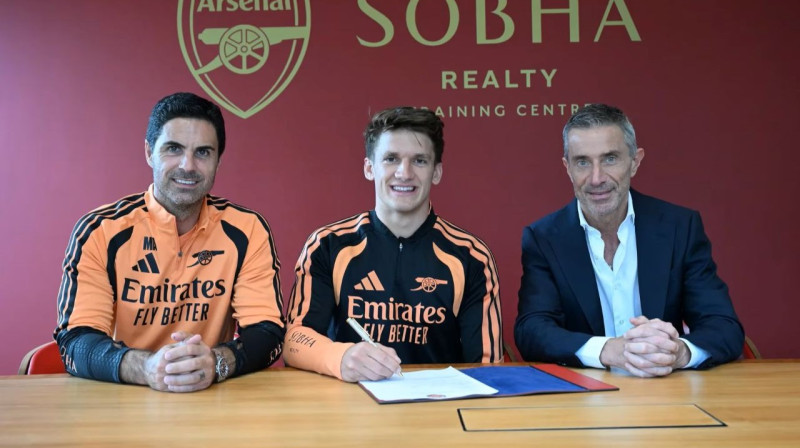 Kristoss Dzolis. Foto: Arsenal