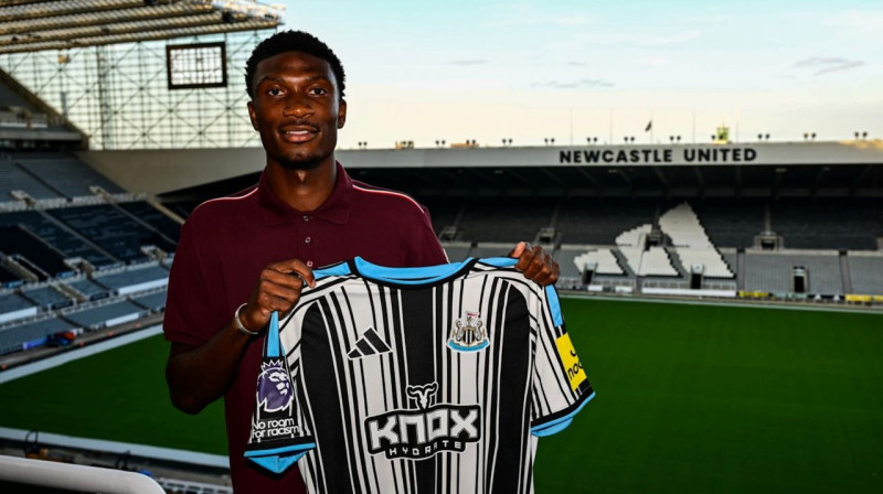 Aladži Bamba. Foto: Newcastle United