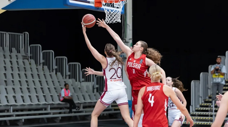 Anete Ozoliņa 2026. gada 3. augustā. Foto: FIBA