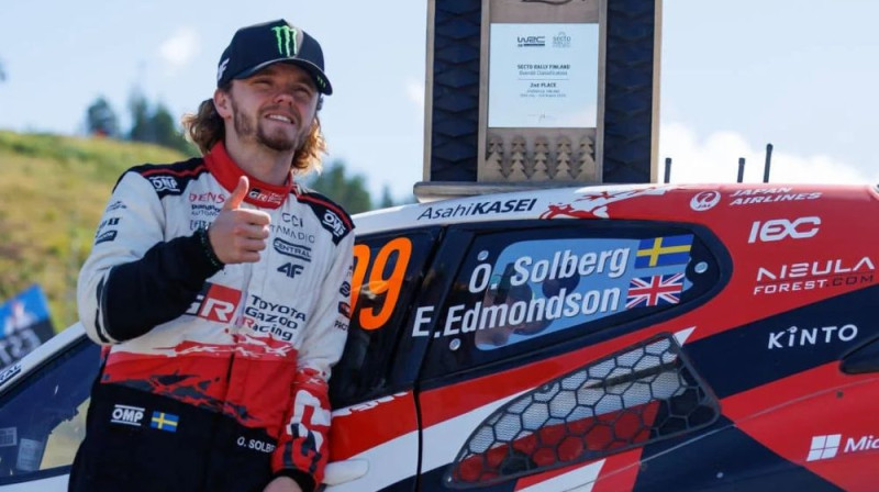 Olivers Solbergs. Foto: Motorsport.com