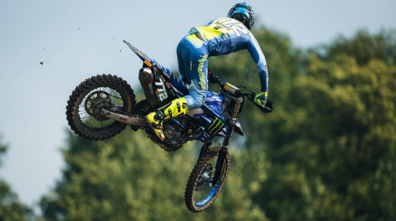 Jānis Mārtiņš Reišulis. Foto: Yamaha Factory Racing MX2