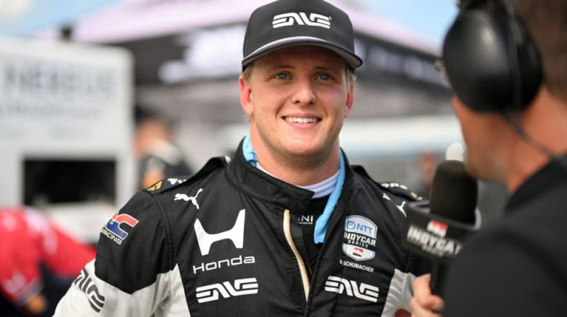 Miks Šūmahers. Foto: IndyCar.com