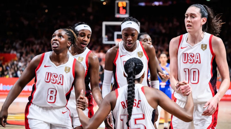 ASV basketbolistes 2026. gada 13. septembrī. Foto: FIBA