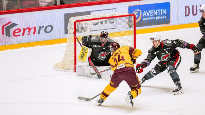 Patriks Ozols. Foto: HC Dukla Jihlava﻿