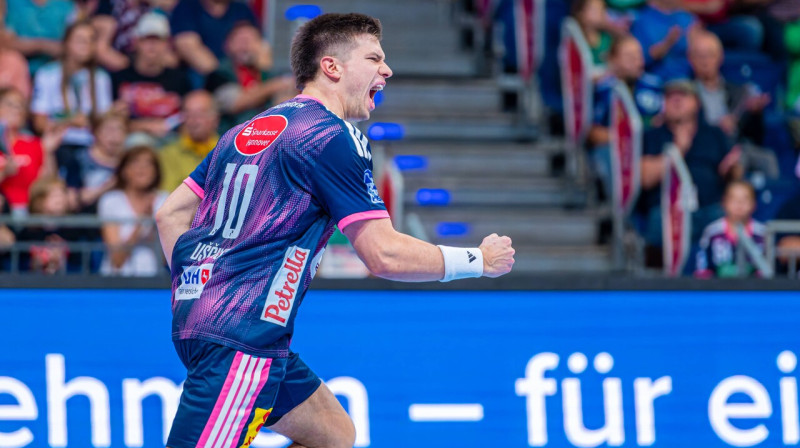 Renārs Uščins. Foto: Jan Günther/TSV Hannover-Burgdorf