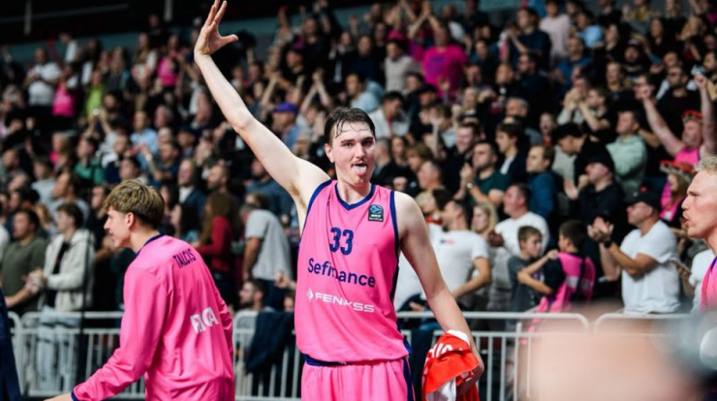 Īzaks Džonsons. Foto: Rīgas Zeļļi