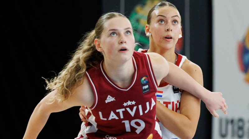 Madlēna Pērse. Foto: FIBA Europe