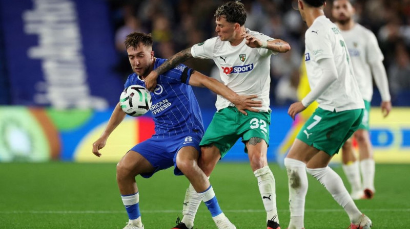 Epizode no "Brighton" un "Žalgiris" mača Foto: RC/Scanpix