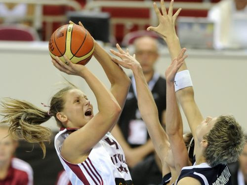 Latvijas meitenes sāk U-18 čempionātu