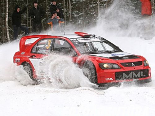 Sarmas rallijā startēs divas ''Mitsubishi Lancer WRC'' mašīnas