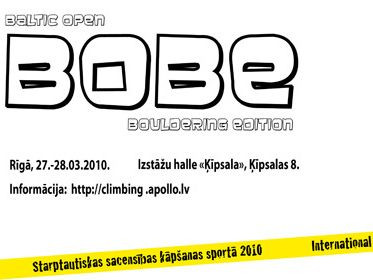 Baltijas labākie sporta kāpēji tiksies sacensībās Rīgā