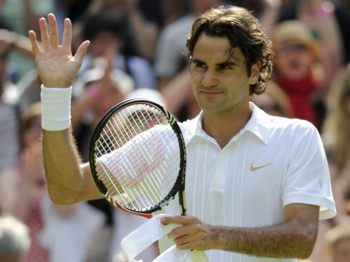 Federers: "Ļoti paveicās, ka nezaudēju"