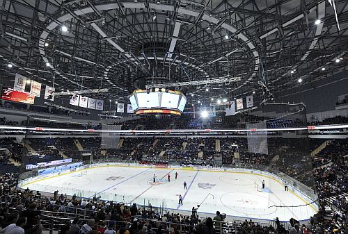 Šovakar Minskā tiks labots KHL apmeklētības rekords