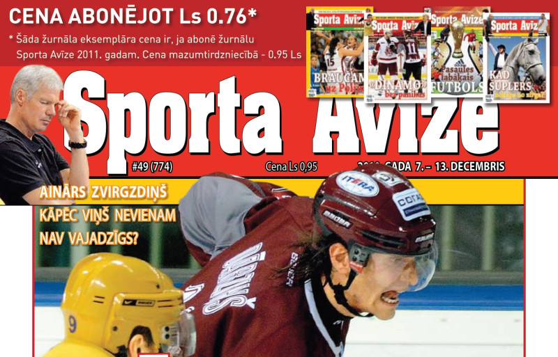 Sporta Avīze. 49.numurs (7.- 13.decembris)