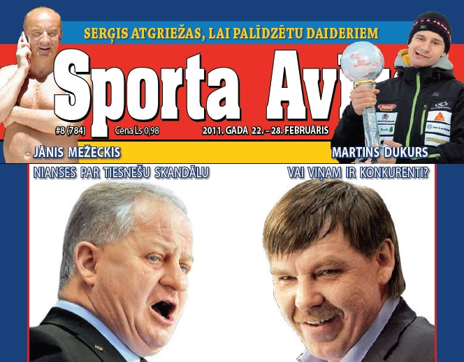 Sporta Avīze. 8.numurs (22. - 28.februāris)