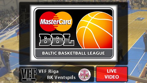 3. martā 19:30 VEF - "Ventspils"