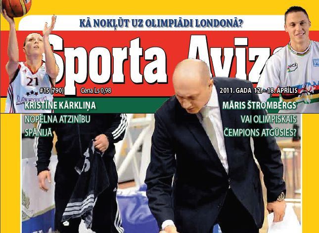 Sporta Avīze. 15.numurs (12. - 18.aprīlis)