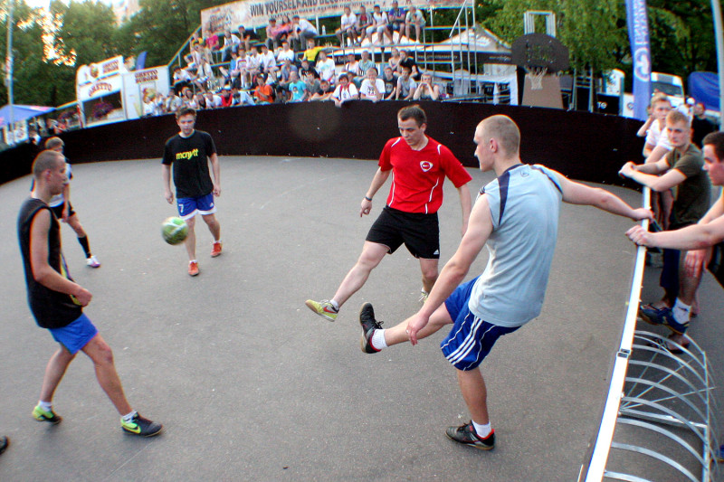 "Ghetto Football" turpmāk divreiz - otrdienās jauniešiem, trešdienās vīriešiem