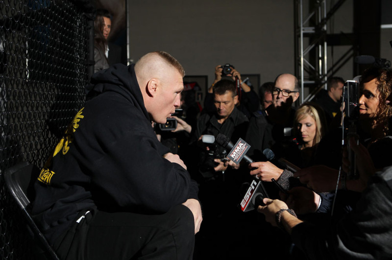 Broks Lesnars: „Ja zaudēšu Overīmam, mani atlaidīs no UFC”