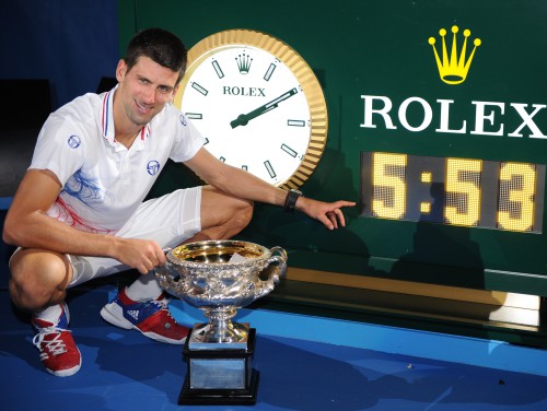 Džokovičs rekordilgā trillerī pārspēj Nadalu, triumfējot "Australian Open"