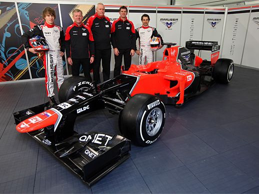 ''Marussia'', sekojot "McLaren" piemēram, prezentē jauno modeli