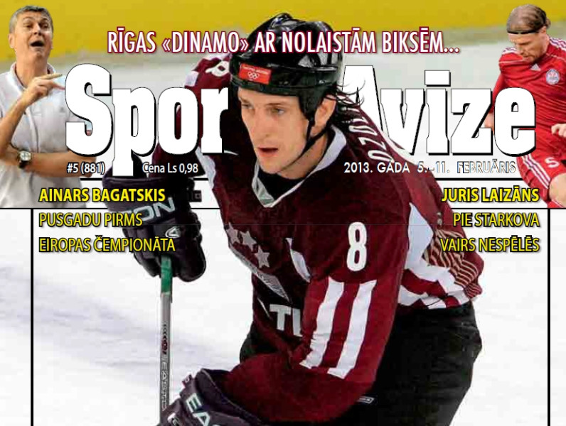 Sporta Avīze. 2013. gada 5.numurs (5.februāris - 11.februāris)
