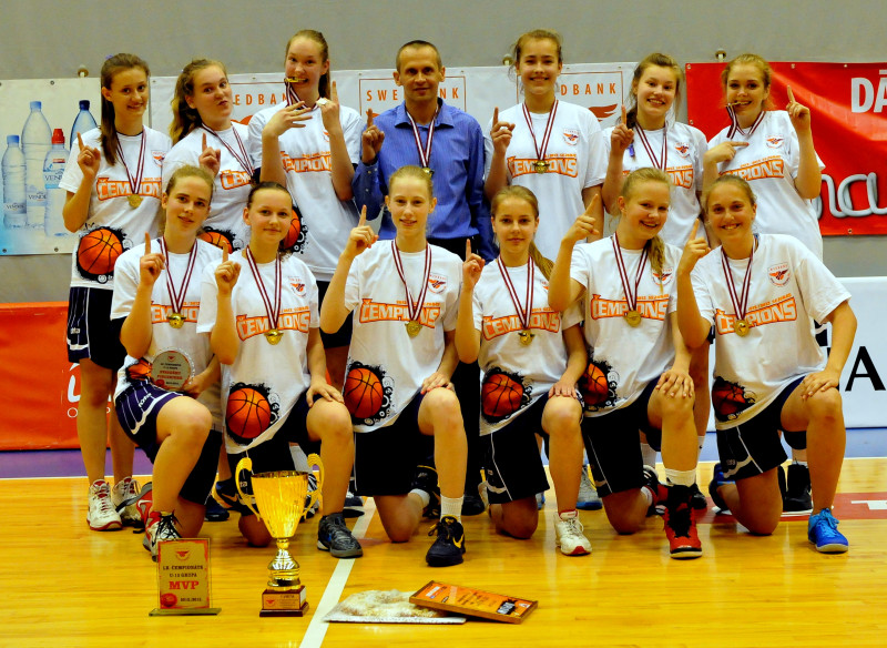 LJBL fināli: U15 meiteņu grupā Rīdzenei bezierunu triumfs, bronza paliek Liepājā