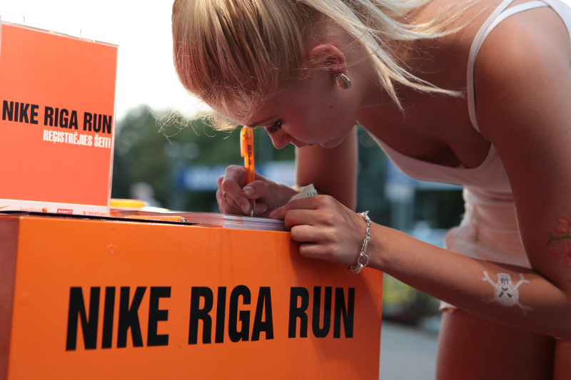 Rīgas Sporta naktī notiks Nike Riga Run treniņš