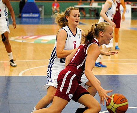 U20 sievietes: Eiropas čempionātā ar Franciju, Spāniju un Grieķiju
