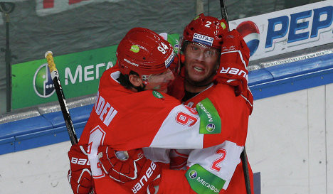 "Spartak" uzvar pagarinājumā un pārtrauc "Vityaz" uzvaru sēriju