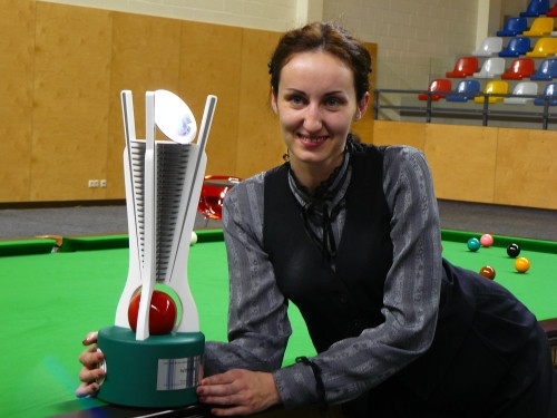 Pasaules snūkera čempionātā Daugavpilī Vasiļjevai tikai uzvaras