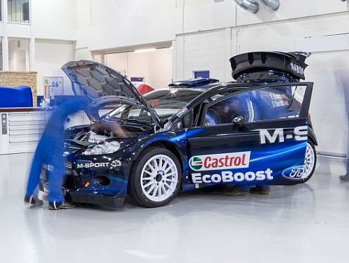 WRC komanda "M-Sport" prezentē jauno krāsojumu (+foto)