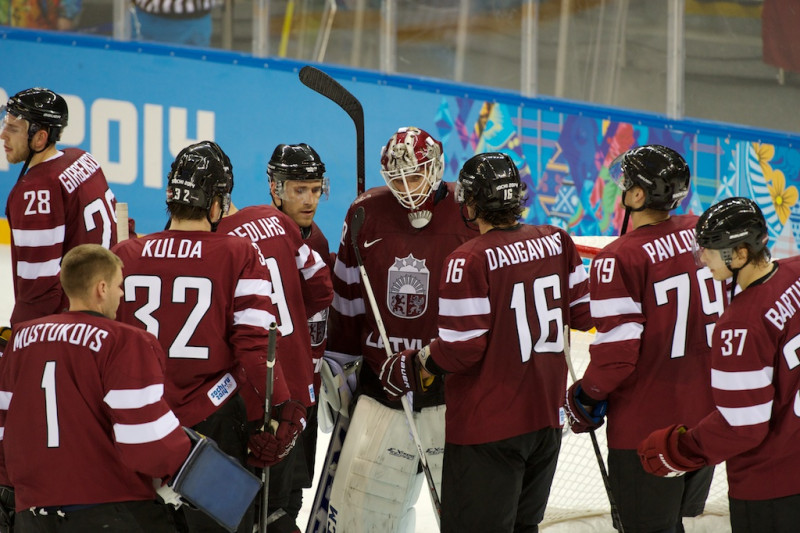 Latvijas hokeja izlase pakāpusies IIHF rangā